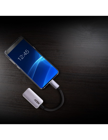 CABLU video ATEN, cablu or adaptor video, USB Type-C (T) la