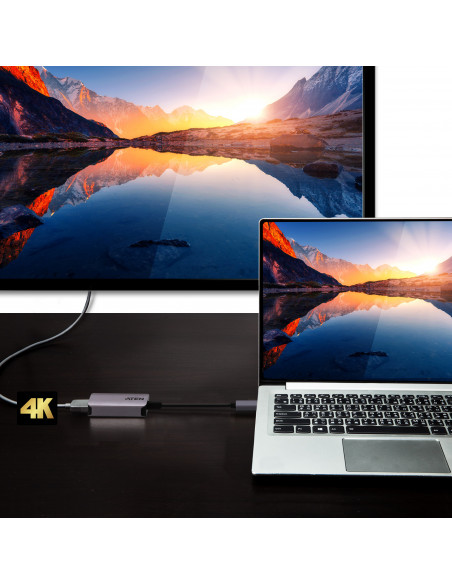 CABLU video ATEN, cablu or adaptor video, USB Type-C (T) la