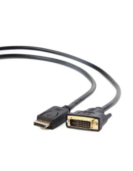 CABLU video GEMBIRD, adaptor DisplayPort (T) la DVI-D DL (T) CABLU video GEMBIRD, adaptor DisplayPort (T) la DVI-D DL (T)