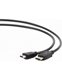 CABLU video GEMBIRD, adaptor DisplayPort (T) la HDMI (T), 1.8m