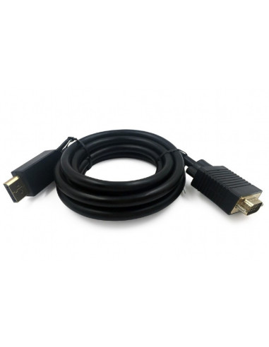 CABLU video GEMBIRD, adaptor DisplayPort (T) la VGA (T), 5m