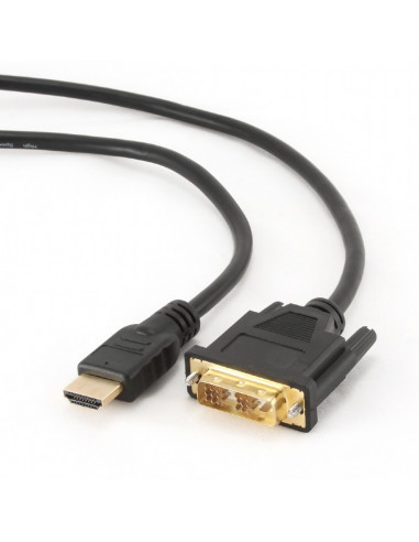 CABLU video GEMBIRD, adaptor HDMI (T) la DVI-D SL (T), 4.5m