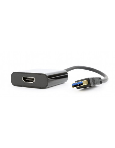 CABLU video GEMBIRD, adaptor USB 3.0 (T) la HDMI (M), 15cm CABLU video GEMBIRD, adaptor USB 3.0 (T) la HDMI (M), 15cm