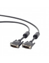 CABLU video GEMBIRD, DVI-D DL (T) la DVI-D DL (T), 3m, negru