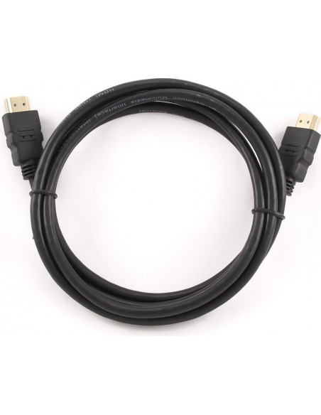 CABLU video GEMBIRD, HDMI (T) la HDMI (T), 1.8m, conectori CABLU video GEMBIRD, HDMI (T) la HDMI (T), 1.8m, conectori