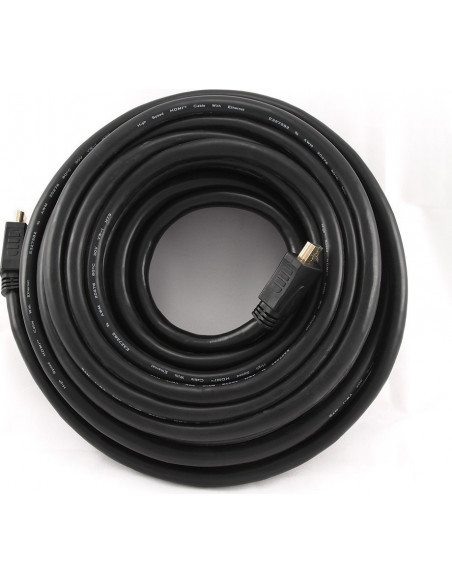 CABLU video GEMBIRD, HDMI (T) la HDMI (T), 15m, conectori