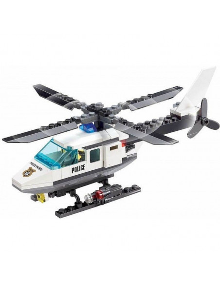 Politie 102 piese, Joc Constructie Blocki,UNIQ50808