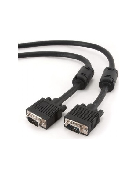 CABLU video GEMBIRD, VGA (T) la VGA (T), 10m, premium, dublu