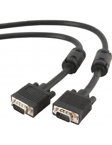 CABLU video GEMBIRD, VGA (T) la VGA (T), 20m, premium, dublu