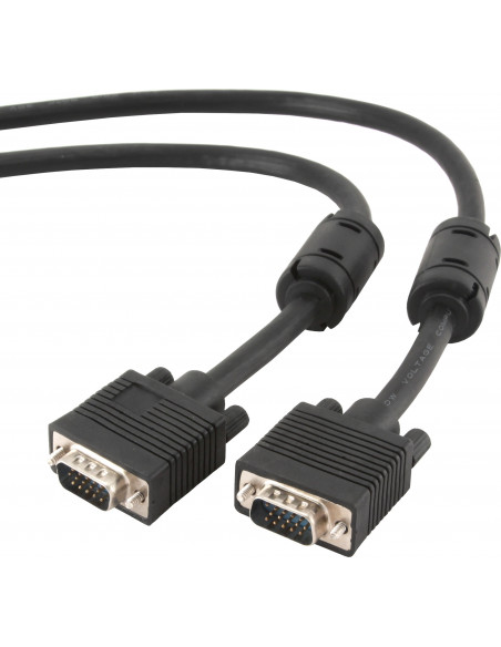 CABLU video GEMBIRD, VGA (T) la VGA (T), 20m, premium, dublu