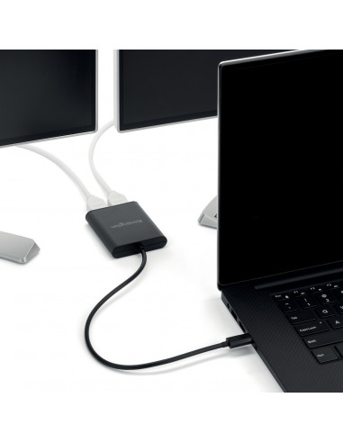 CABLU video KENSINGTON, adaptor USB 3.1 Type-C (T) la dual