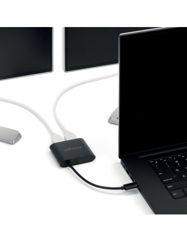 CABLU video KENSINGTON, adaptor USB 3.1 Type-C (T) la dual HDMI