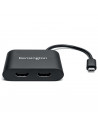 CABLU video KENSINGTON, adaptor USB 3.1 Type-C (T) la dual HDMI