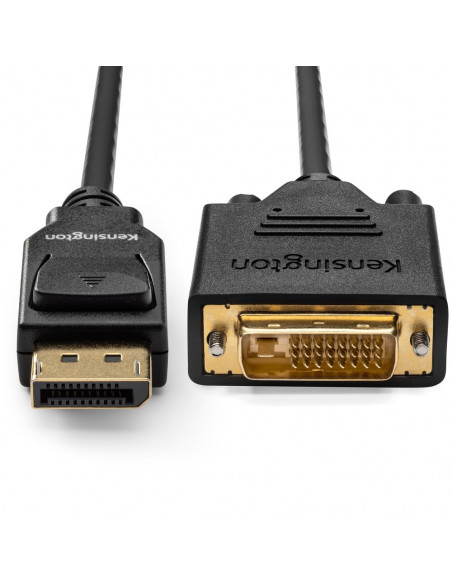 CABLU video KENSINGTON, DisplayPort 1.2 (T) la DVI-D DL (T)