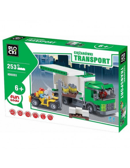 TIR 253 piese, Joc Constructie Blocki,UNIQ60803
