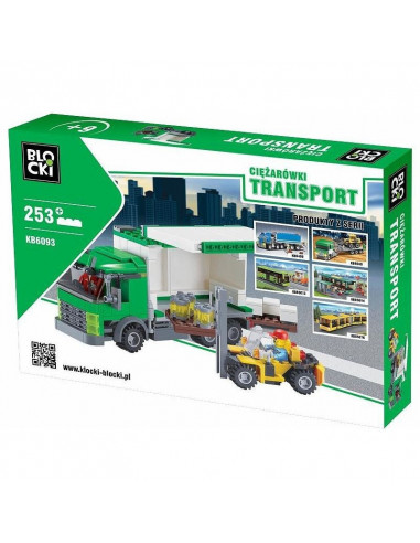 TIR 253 piese, Joc Constructie Blocki,UNIQ60803