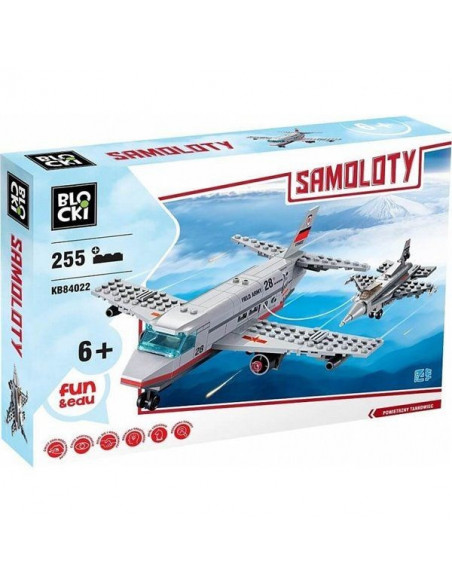 Avion 255 piese, Joc Constructie Blocki,UNIQ40228