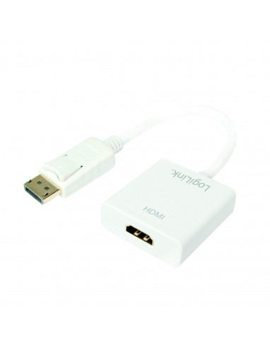 ADAPTOR video LOGILINK, DisplayPort (T) la HDMI (M), conectori