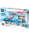 Avion 255 piese, Joc Constructie Blocki,UNIQ40228