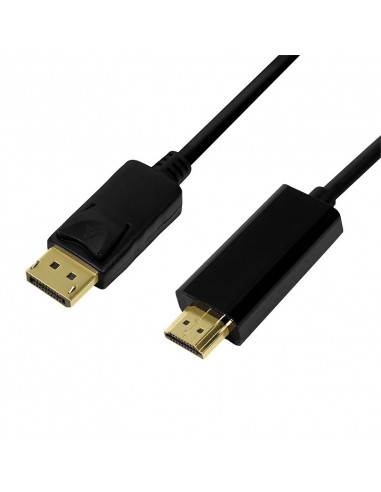 CABLU video LOGILINK, adaptor DisplayPort (T) la HDMI (T), 1m