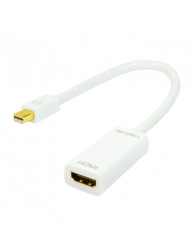CABLU video LOGILINK, adaptor Mini-DisplayPort (T) la HDMI (M)