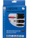 CABLU video LOGILINK, splitter HDMI (T) la VGA (T) + 2 x RCA