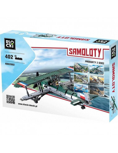 Avion 402 piese, Joc Constructie Blocki,UNIQ20027