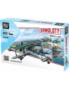 Avion 402 piese, Joc Constructie Blocki,UNIQ20027
