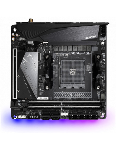 Placa de baza Gigabyte B550I AORUS PRO AX AM4,B550I AORUS PRO AX