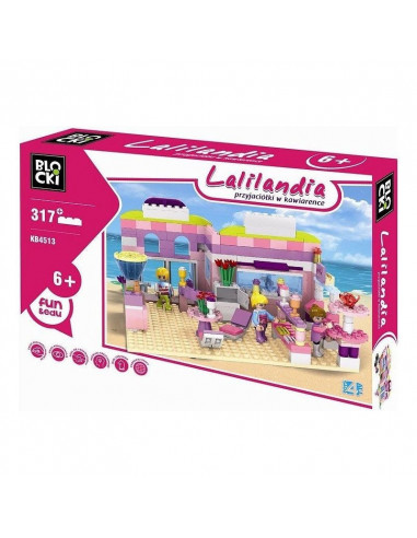 Lalilandia Prieteni intr-o cafenea 317 piese, Joc Constructie