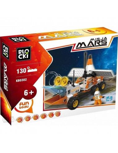 Misiune Marte 130 piese, Joc Constructie Blocki,UNIQ30040
