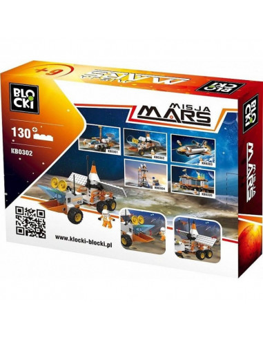 Misiune Marte 130 piese, Joc Constructie Blocki,UNIQ30040