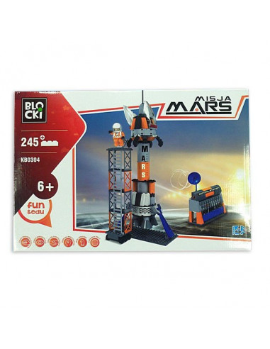 Misiune Marte 245 piese, Joc Constructie Blocki,UNIQ37148