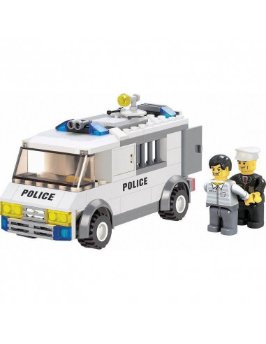 Politie 135 piese, Joc Constructie Blocki,UNIQ50808