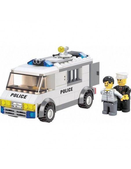 Politie 135 piese, Joc Constructie Blocki,UNIQ50808