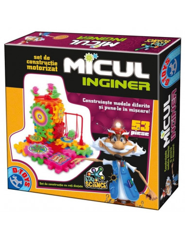 Micul Inginer, 53 Piese, Joc Constructie Edu Science