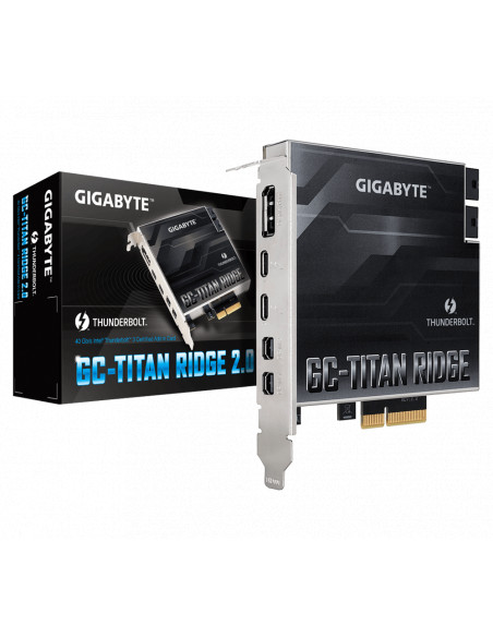 Placa Add-in PCIe Gigabyte GC-TITAN RIDGE, 2x ports