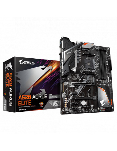 Placa de baza Gigabyte A520 AORUS ELITE, Socket AM4,A520 AORUS