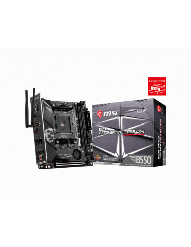 Placa de baza MSI MPG B550I GAMING EDGE WIFI, Socket AM4,B550I