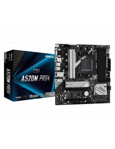 Placa de baza ASRock A520M PRO4, Socket AM4,A520M PRO4 2