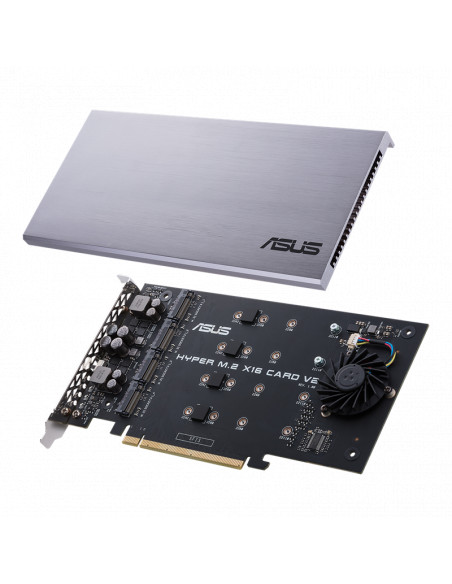Placa PCIe Asus HYPER M.2 X16 CARD V2 PCIe 3.0,HYPER M.2 PCIE V2