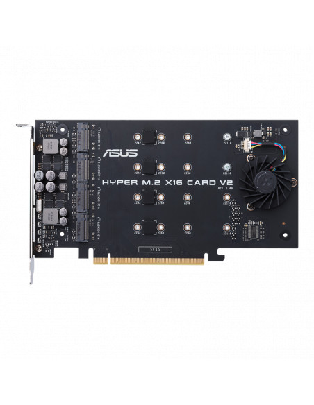 Placa PCIe Asus HYPER M.2 X16 CARD V2 PCIe 3.0,HYPER M.2 PCIE V2