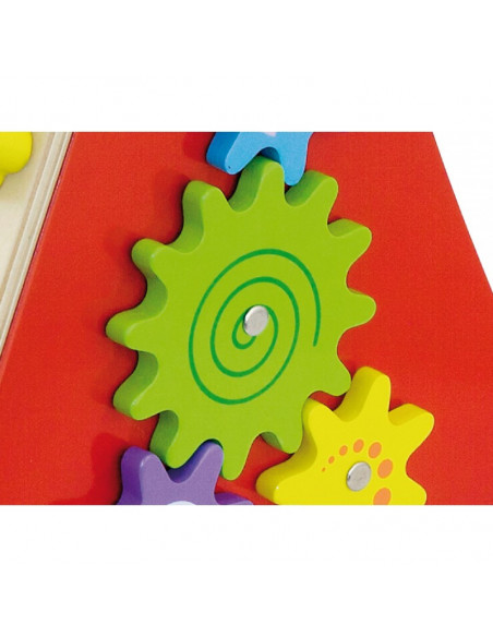 Antemergator rosu cu activitati tip Montessori,50950 Antemergator rosu cu activitati tip Montessori,50950