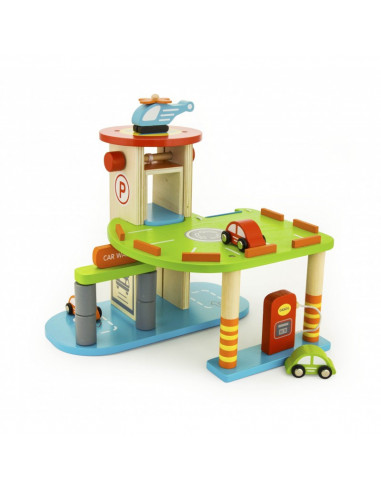 Statie de benzina cu parcare, lift si heliport,59963VG