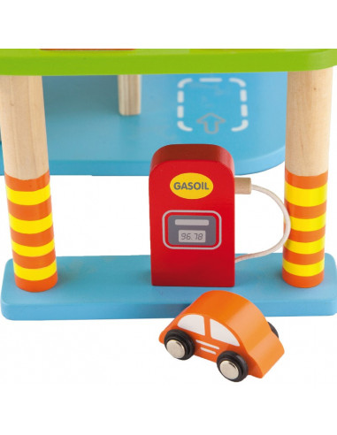 Statie de benzina cu parcare, lift si heliport,59963VG