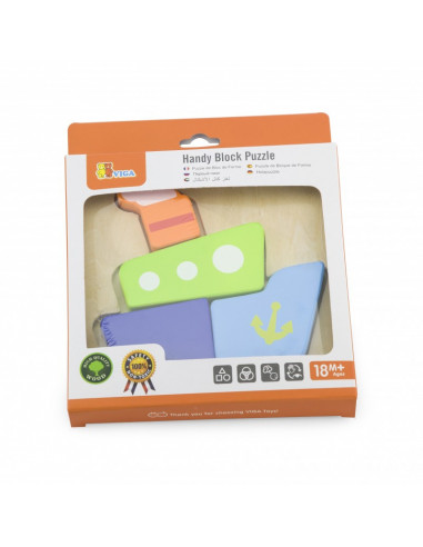 Puzzle din lemn - barcuta,50171