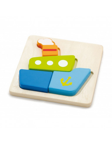 Puzzle din lemn - barcuta,50171