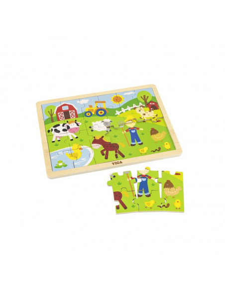 Puzzle animale de la ferma,50197