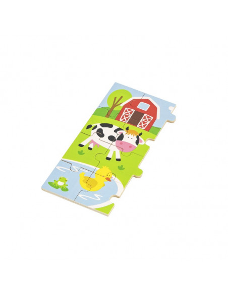 Puzzle animale de la ferma,50197