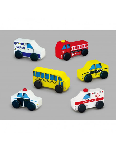 Set 6 vehicule de oras,59506 Set 6 vehicule de oras,59506